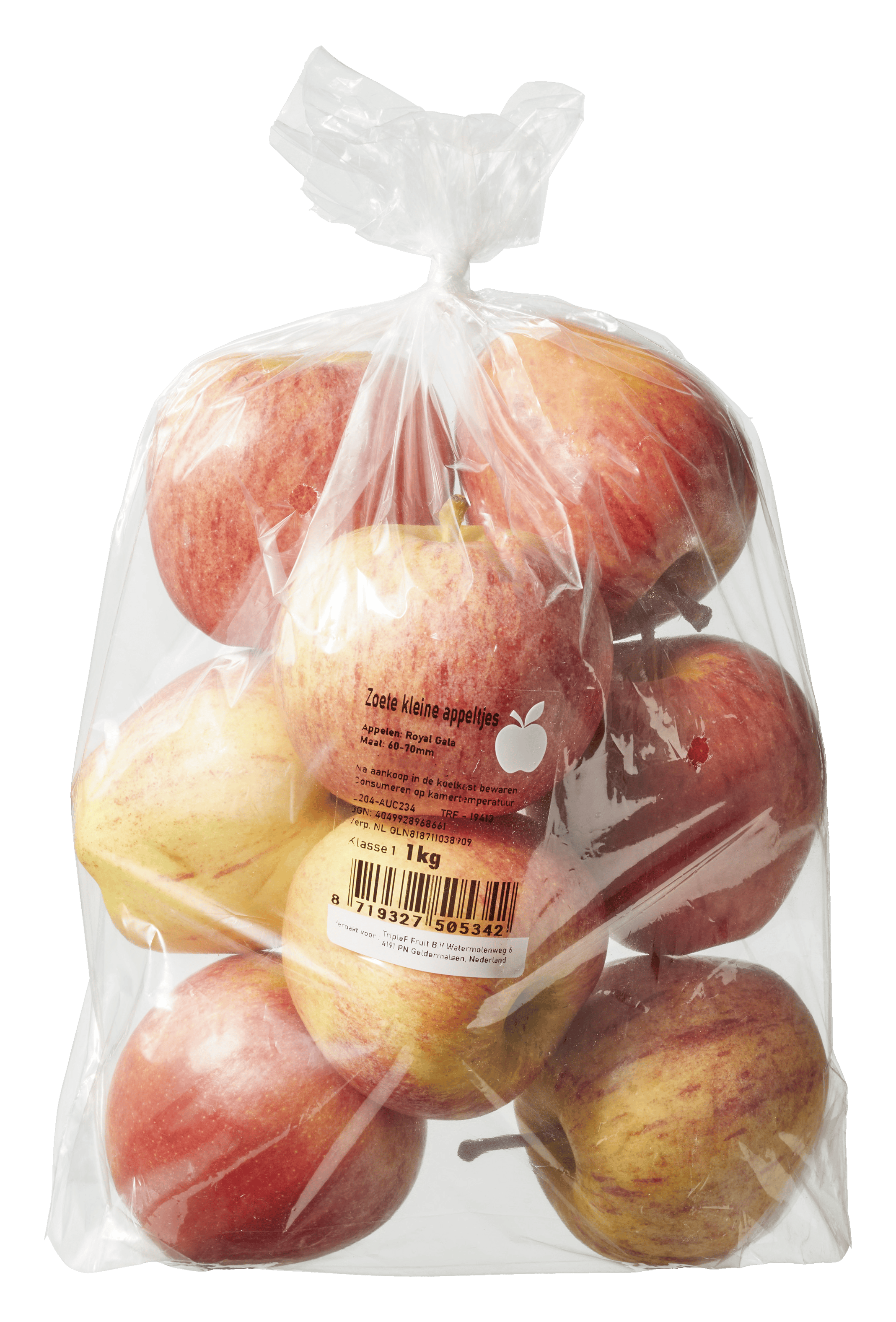 Neutraal Kleine zoete appeltjes Zak 1000 g