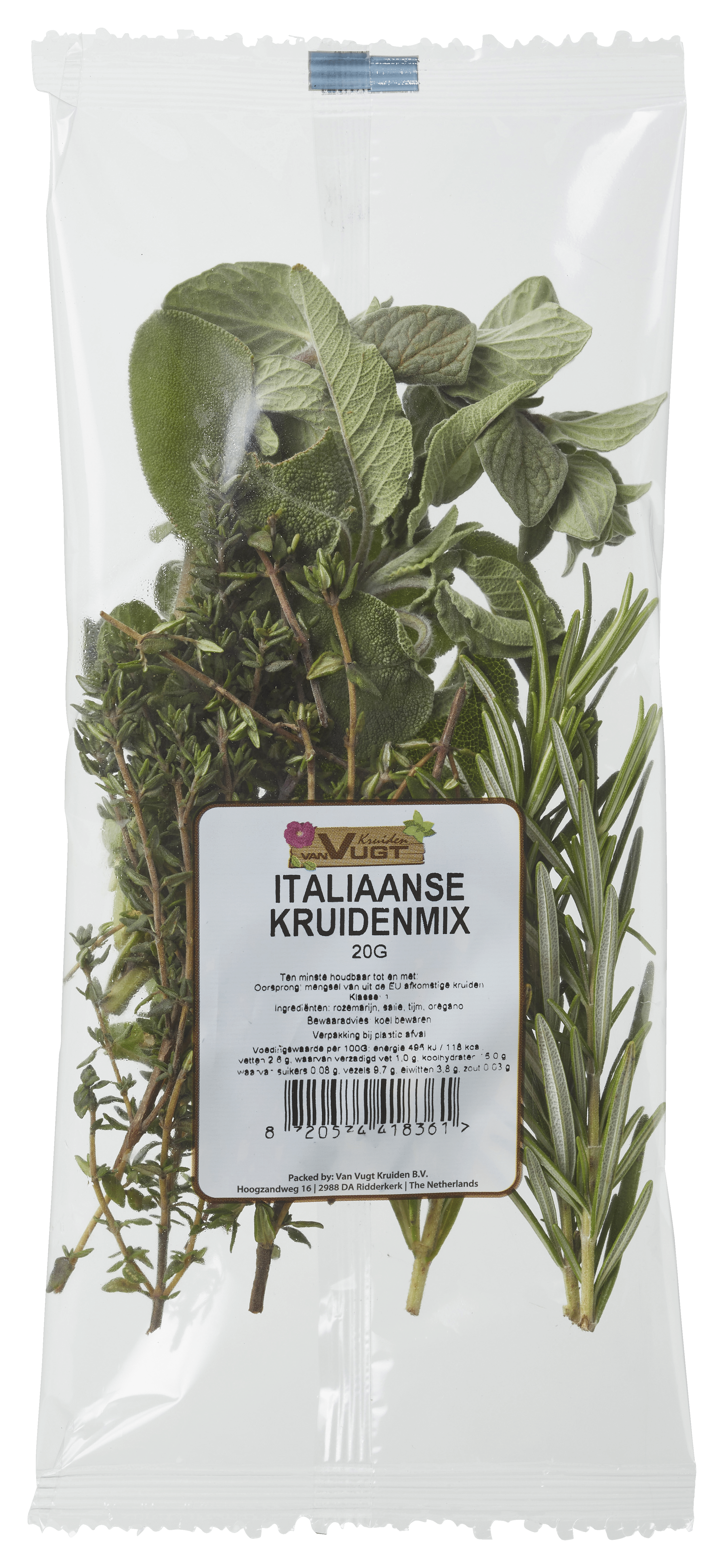 Neutraal Italiaanse mix zakje Zak 20 g