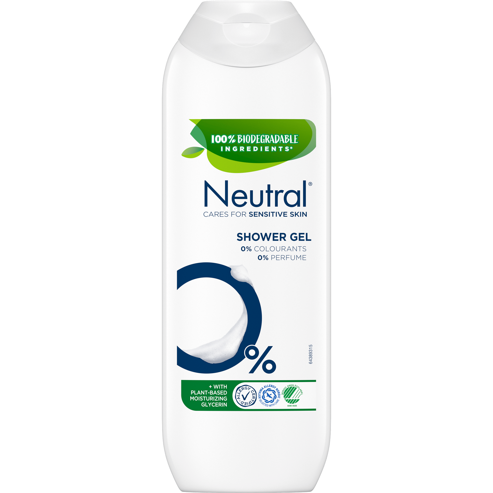 Neutral Douchegel Parfumvrij Fles 250 ml