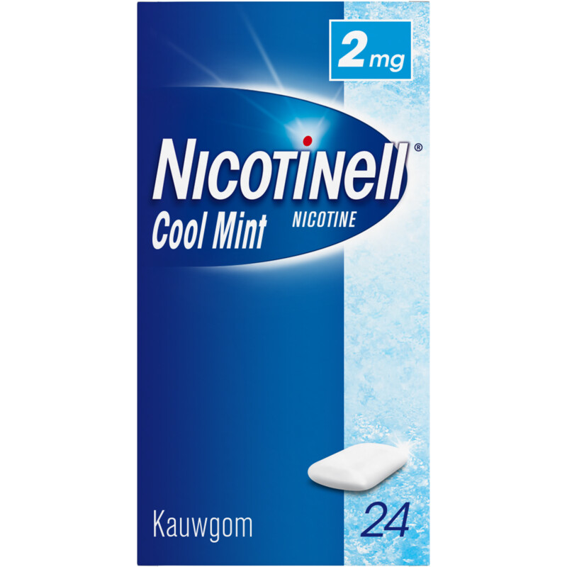 Nicotinell Cool mint nicotine kauwgom