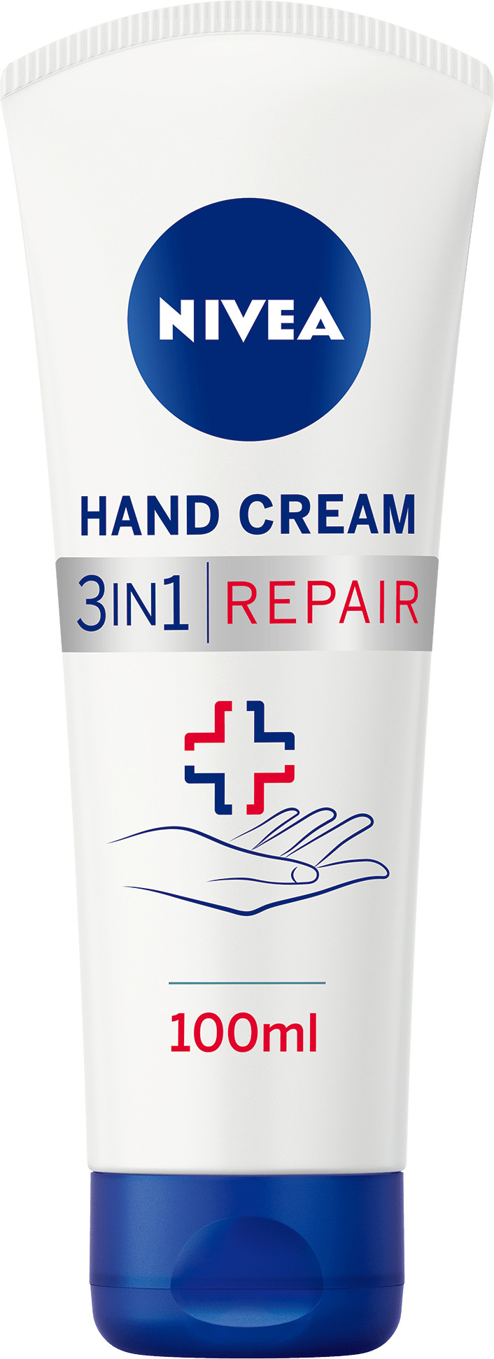 Nivea 3-in-1 Repair Handcreme Tube 100 ml