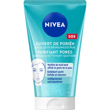 NIVEA Dagelijkse Reinigingsscrub - Zuivert de poriën - 150ml