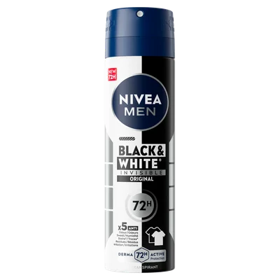 Nivea For Men Deo spray invisible black&amp;white Spuitbus 150 ml