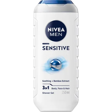 Nivea Men Sensitive 3 In 1 Shower Gel 250 ML