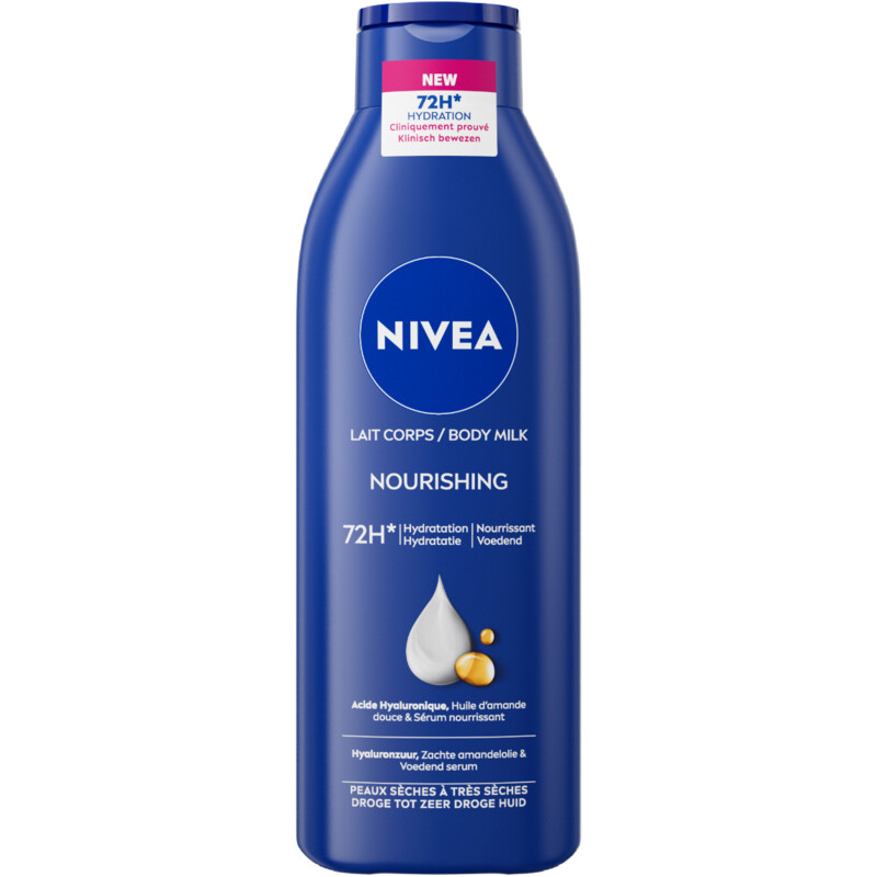 Nivea Verzorgende Body Milk Fles 250 ml