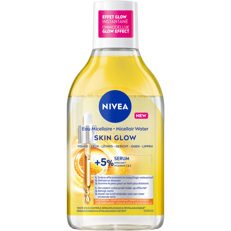 NIVEA Skin glow micellair water