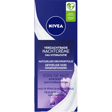 Nivea Verzachtende Nachtcreme Sensitive 50 ML
