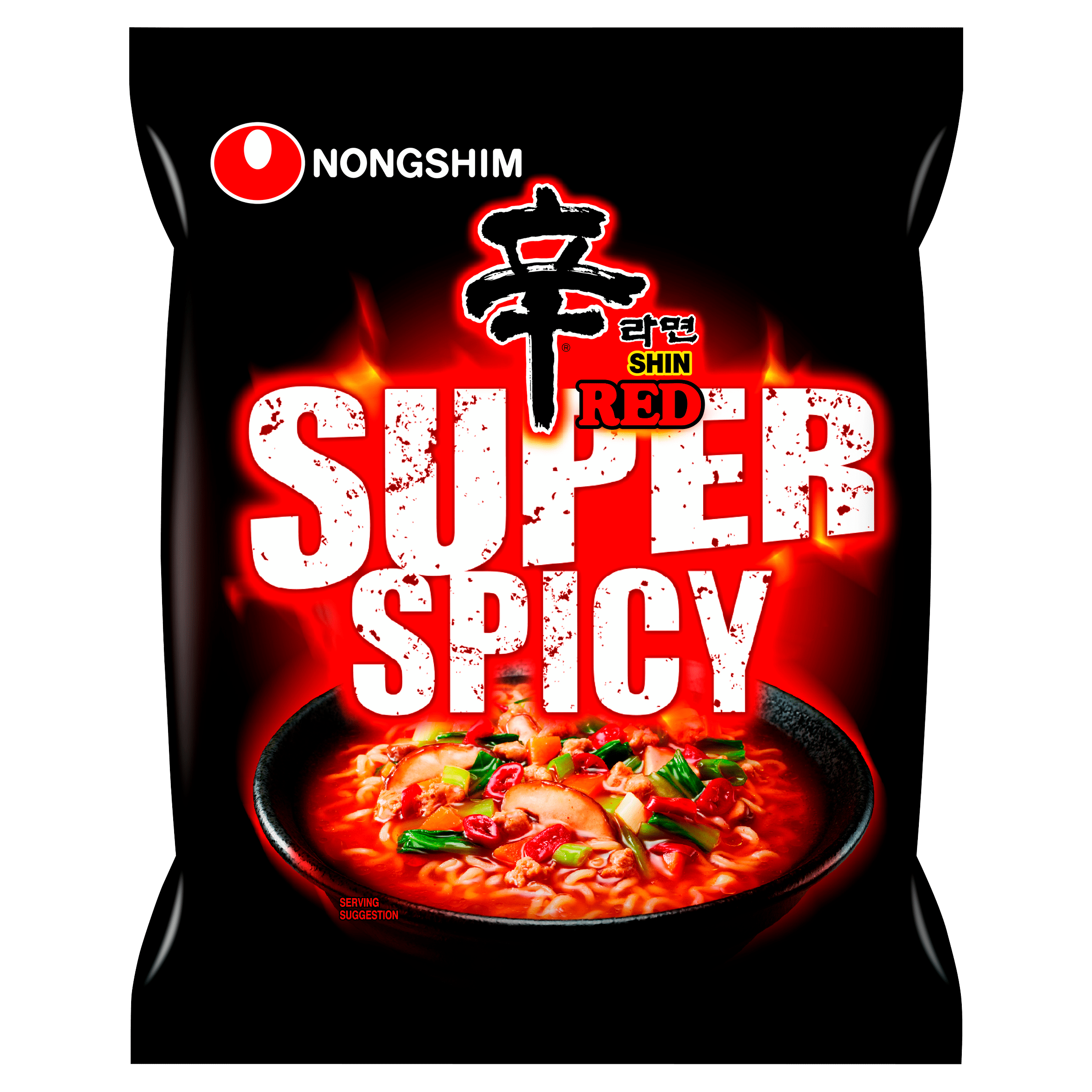 Nongshim Instant noedels shin red super spicy