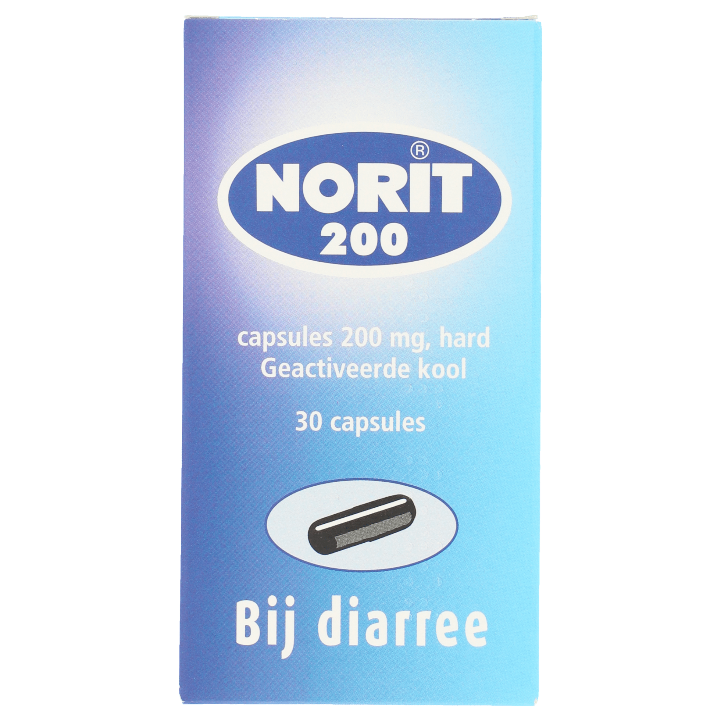 Norit Capsules 200mg Stuk 30 st