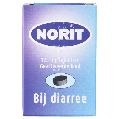 Norit Tabletten 125mg Stuk 50 st