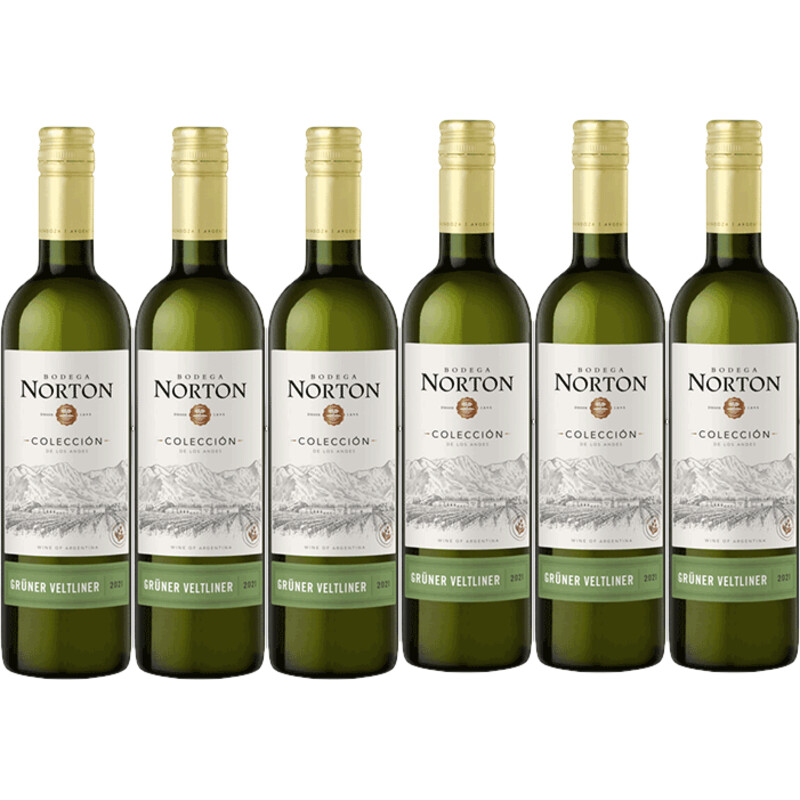 Norton Colección grüner veltliner 6 flessen