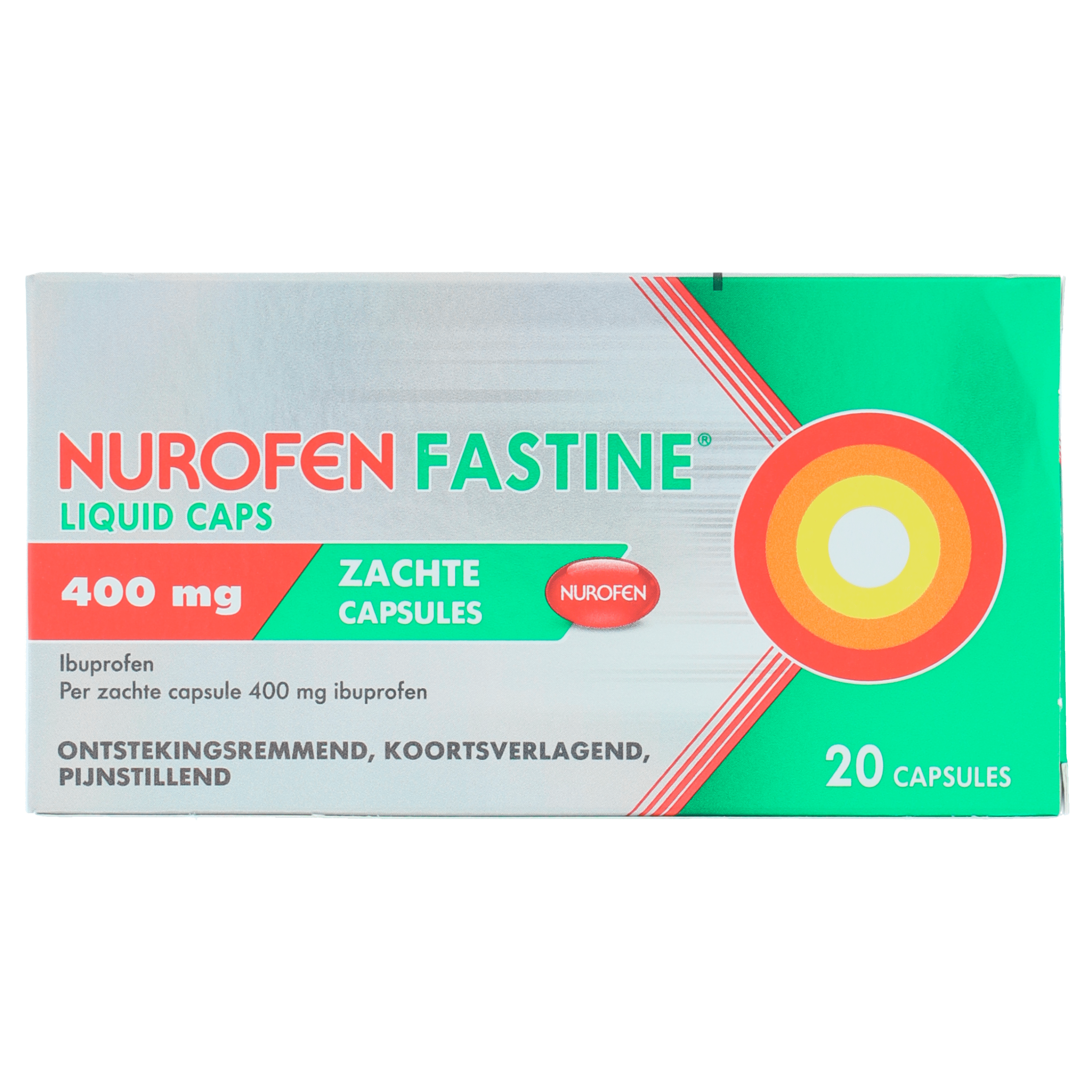 Nurofen Fastine 200 mg Doos 10 st