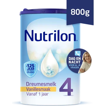 Nutrilon 4 Dreumesmelk Vanille - Peuter 12+ maanden 800g