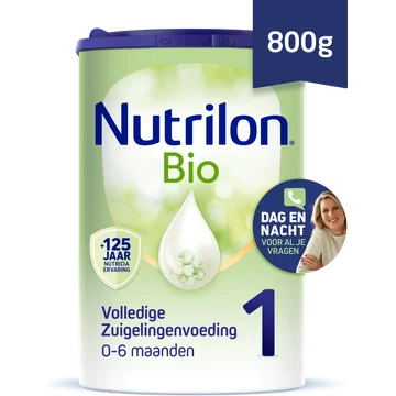 Nutrilon Bio 1 Volledige Zuigelingenvoeding - Baby 0-6 Maanden 800 g