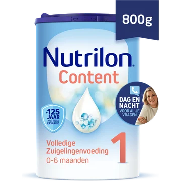 Nutrilon Content 1 Volledige Zuigelingenvoeding - Baby 0-6 Maanden 800g