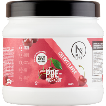 NXT Level Pre-Workout Kersensmaak 300 g