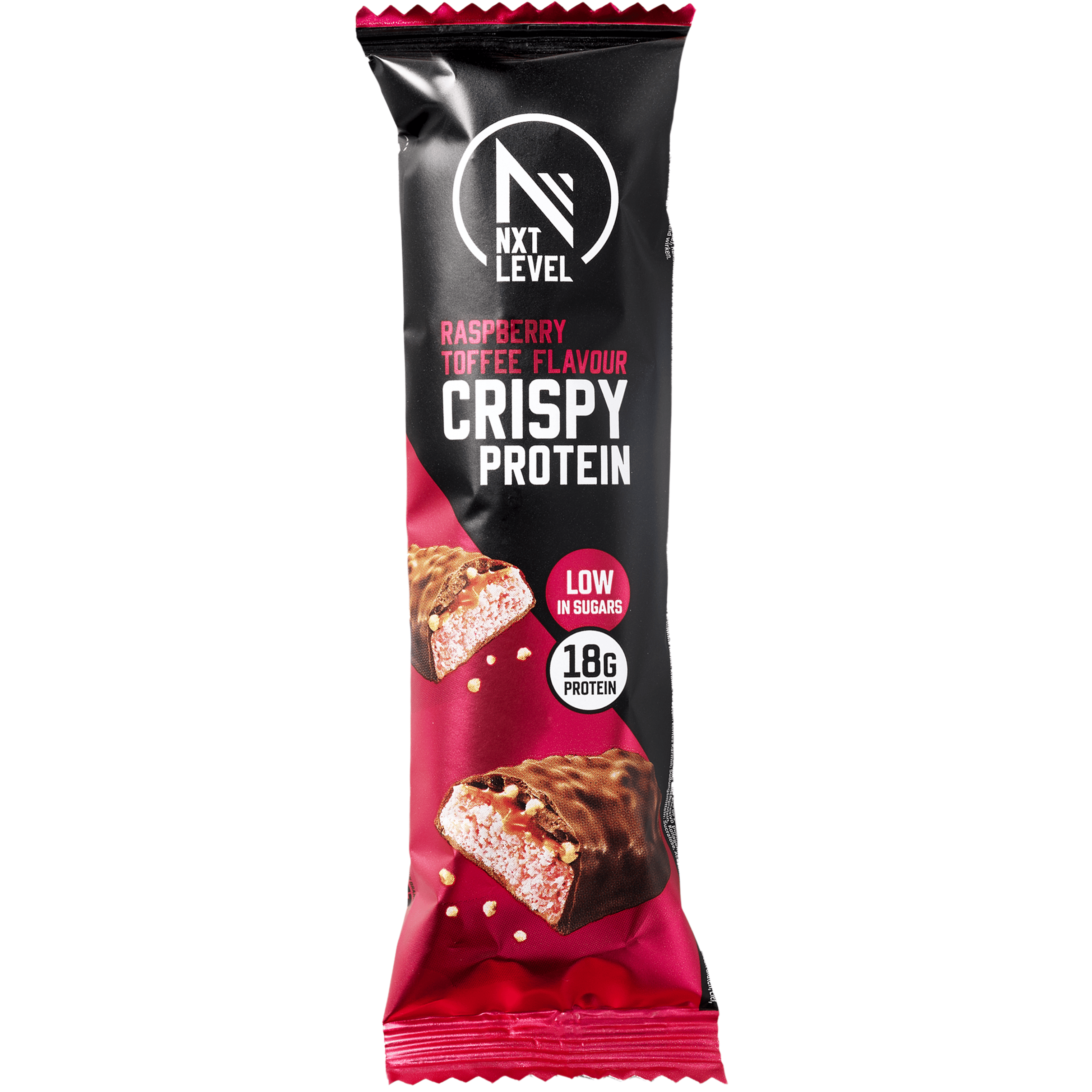 NXT Level Crispy Protein Raspberry Toffee Wikkel 1 st