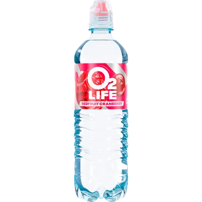 O2Life Mineraalwater red fruit cranberry