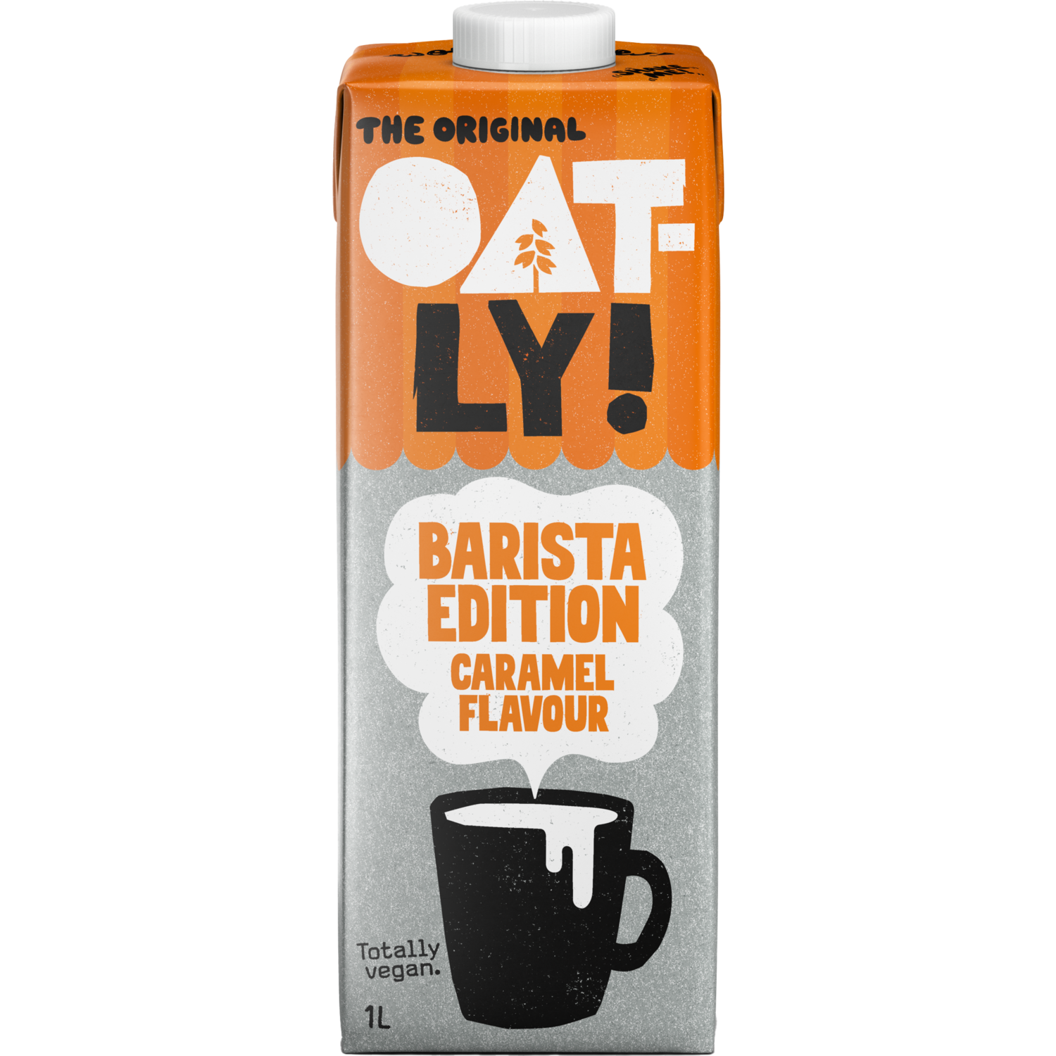 Oatly Haver barista caramel flavour