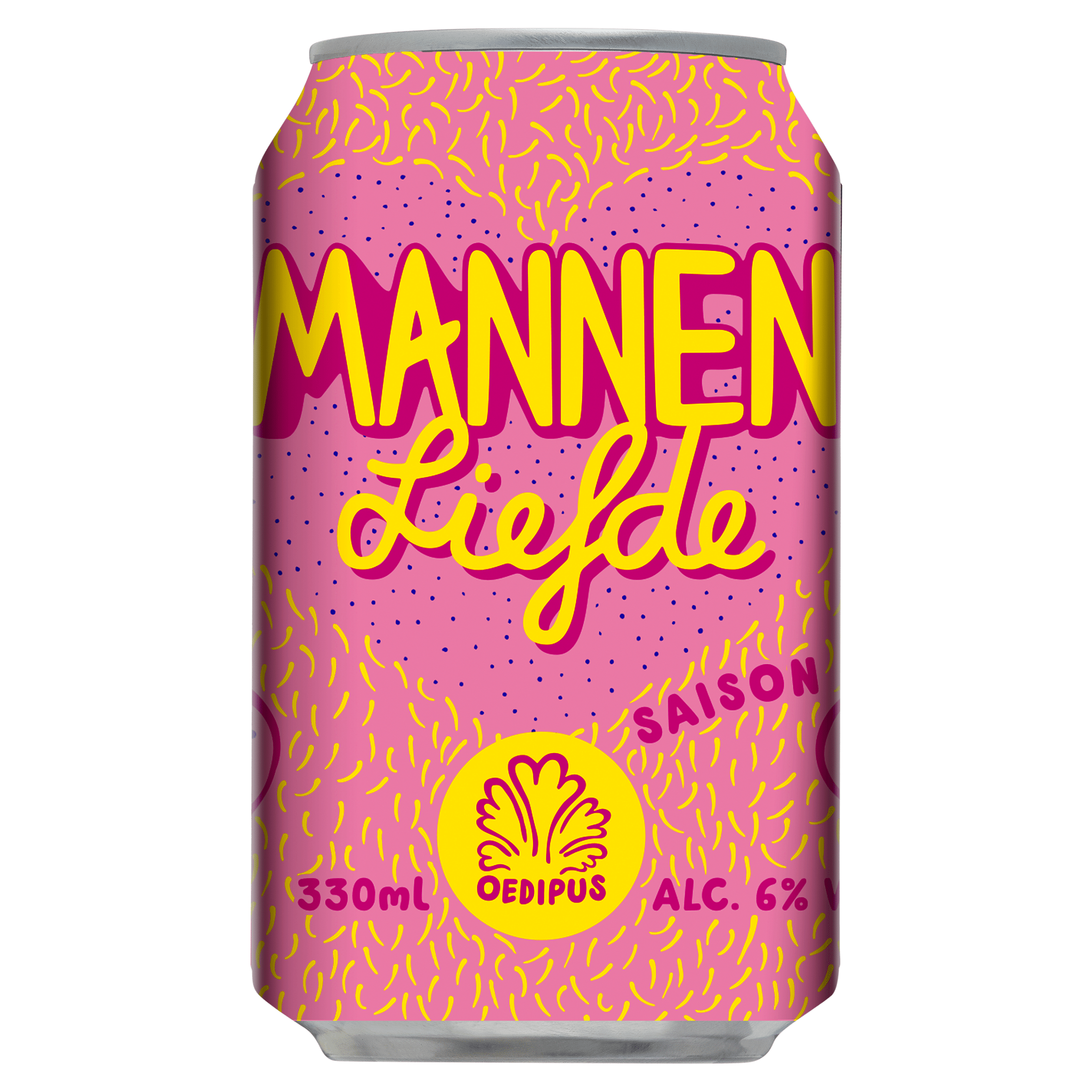 Oedipus Mannenliefde Saison Bier Blik 330 ml