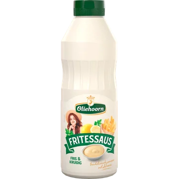 Oliehoorn Fritessaus Fris & Kruidig 750 ml