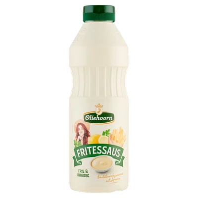 Oliehoorn Fritessaus 25% Fles 750 ml
