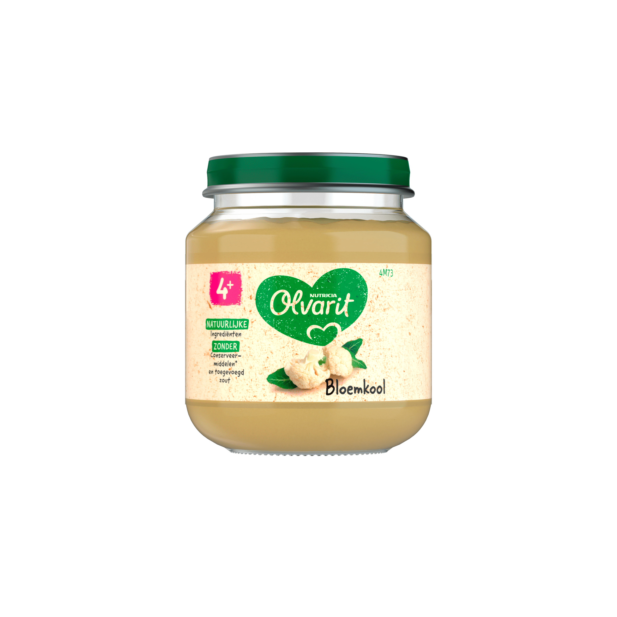Olvarit 4+mnd Bloemkool Pot 125 g