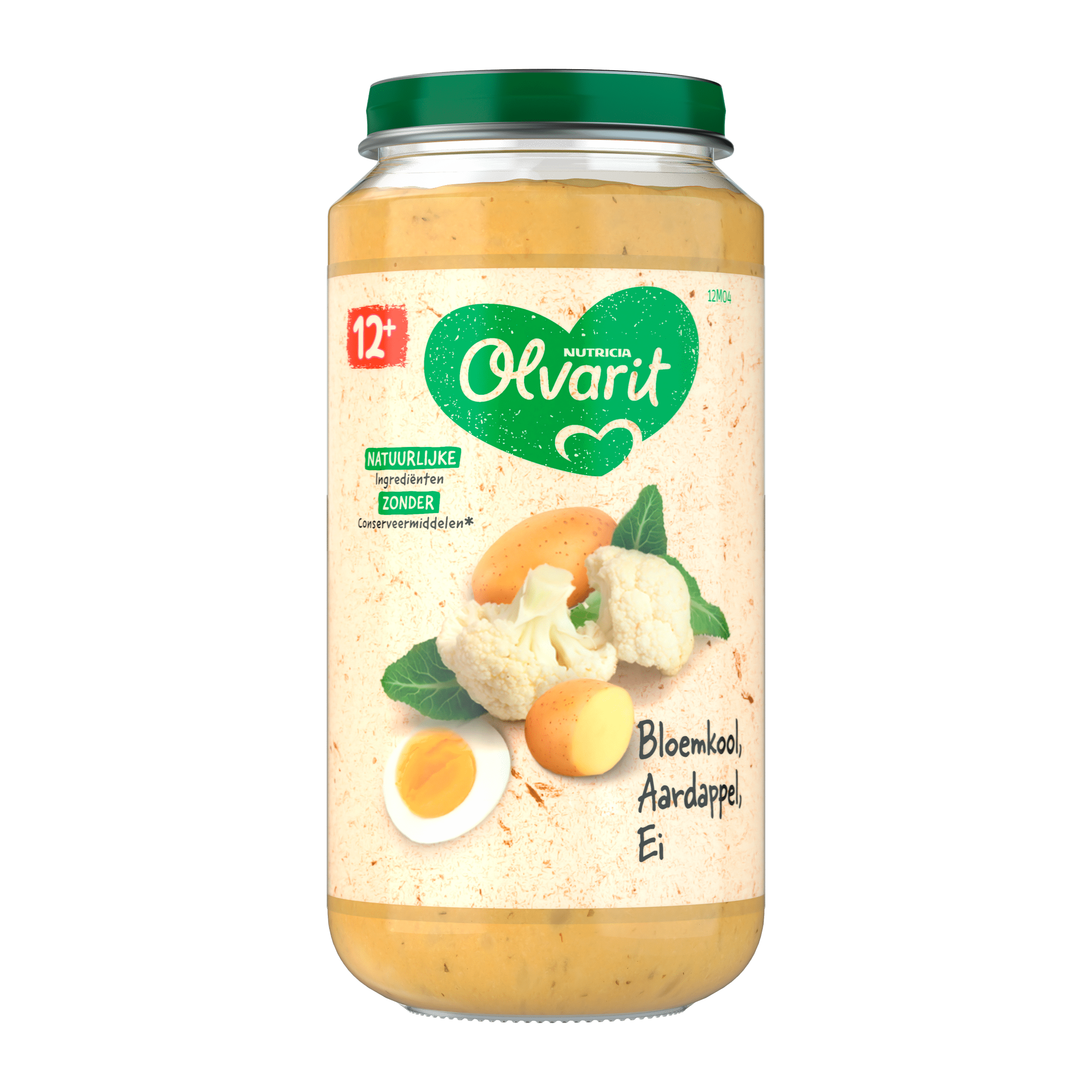 Olvarit 12+mnd Bloemkool Aardappel Ei Pot 250 g