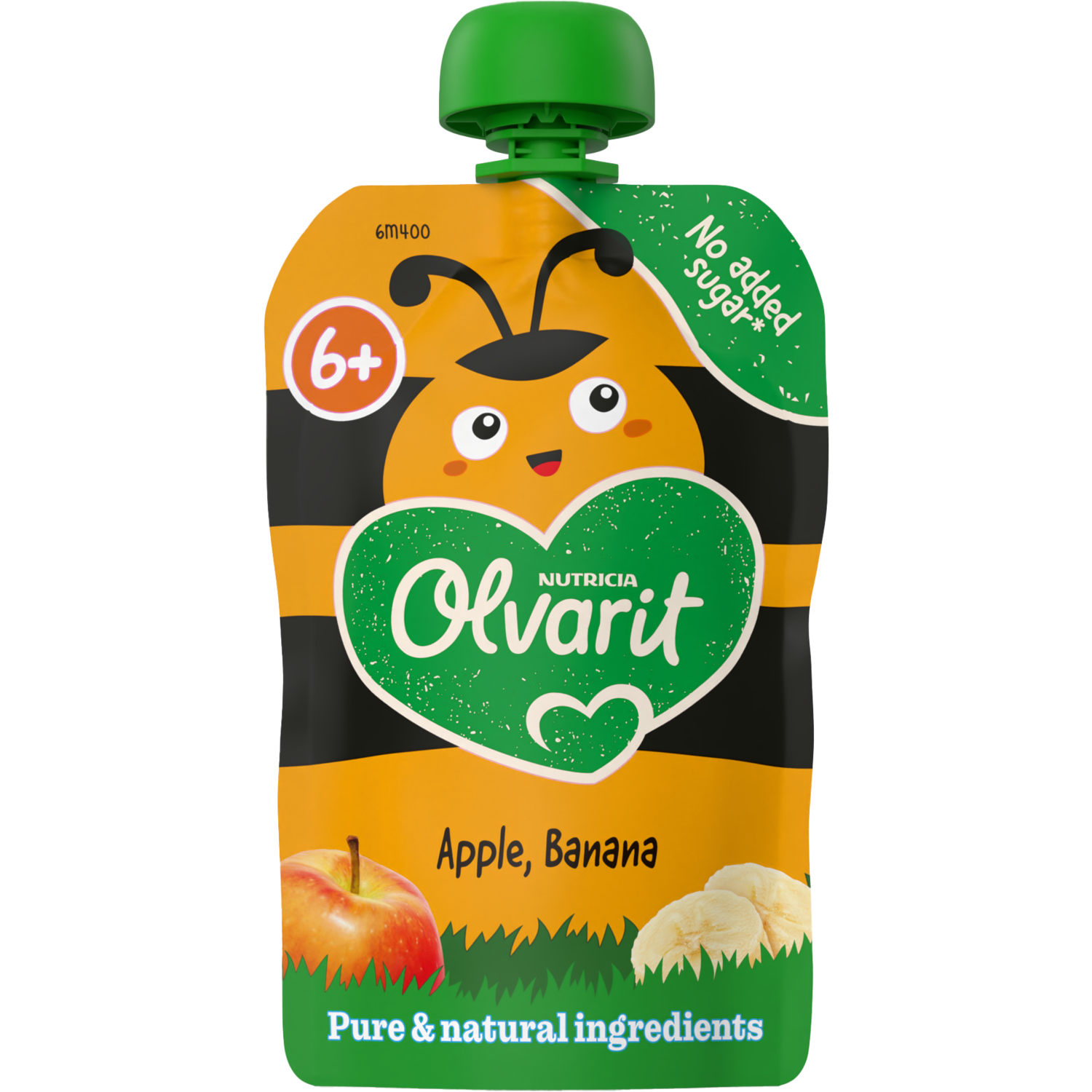 Olvarit Knijpfruit Appel Banaan 6+ Maanden 100 g