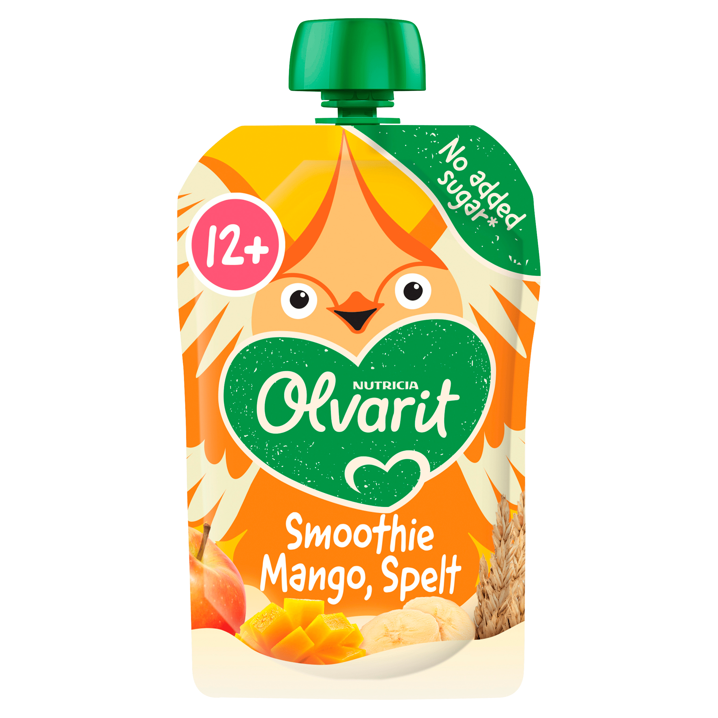 Olvarit 12+mnd Knijpfruit Mango Spelt Stazak 100 g