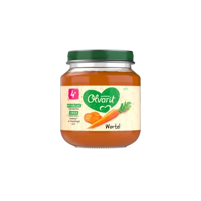 Olvarit 4+mnd Wortel Pot 125 g