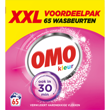 Omo XXL Waspoeder Kleur 65 Wasbeurten