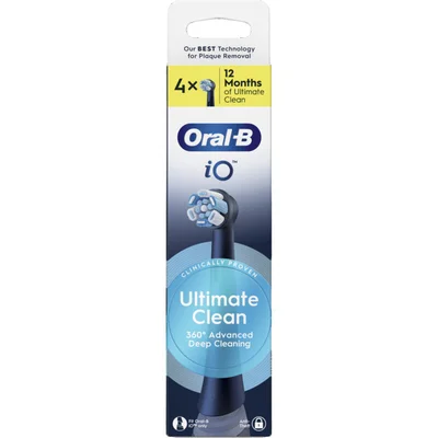 Oral-B IO ultimate clean black opzetborstels