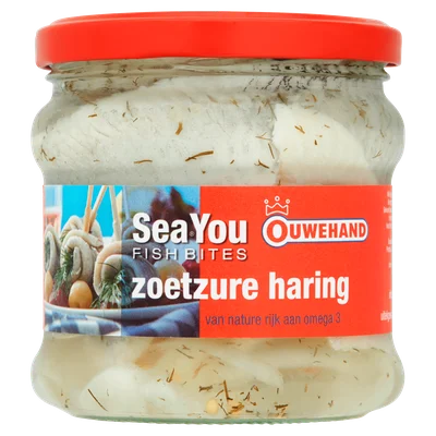 Ouwehand Haring zoetzuur Pot 355 g