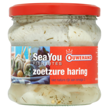 Ouwehand Sea You Fish Bites Zoetzure Haring 355 g