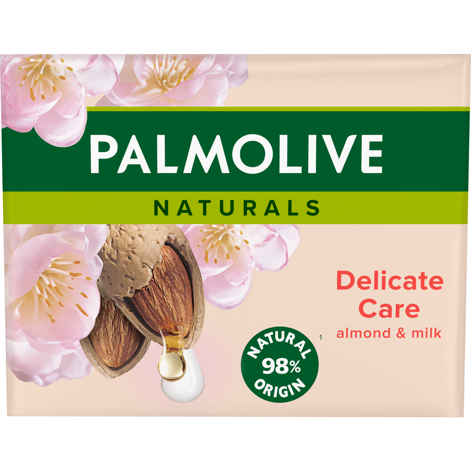Palmolive Zeepblok naturals amandel 4 stuks