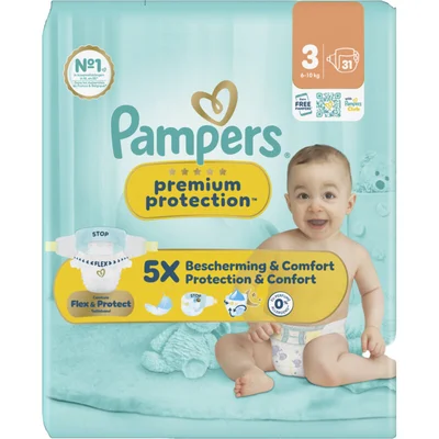 Pampers Premium protection luiers maat 3