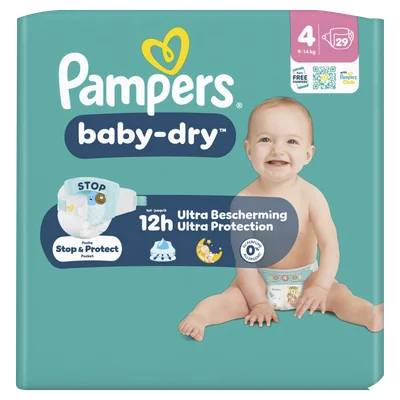 Pampers Baby-dry luiers maat 4