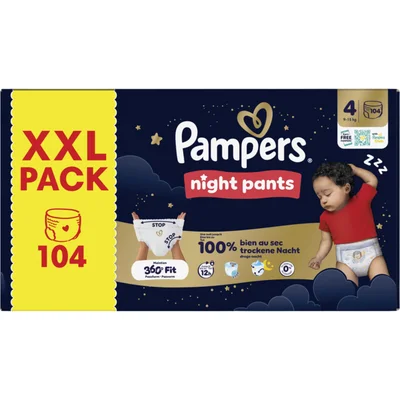 Pampers Night pants maat 4 XXL pack