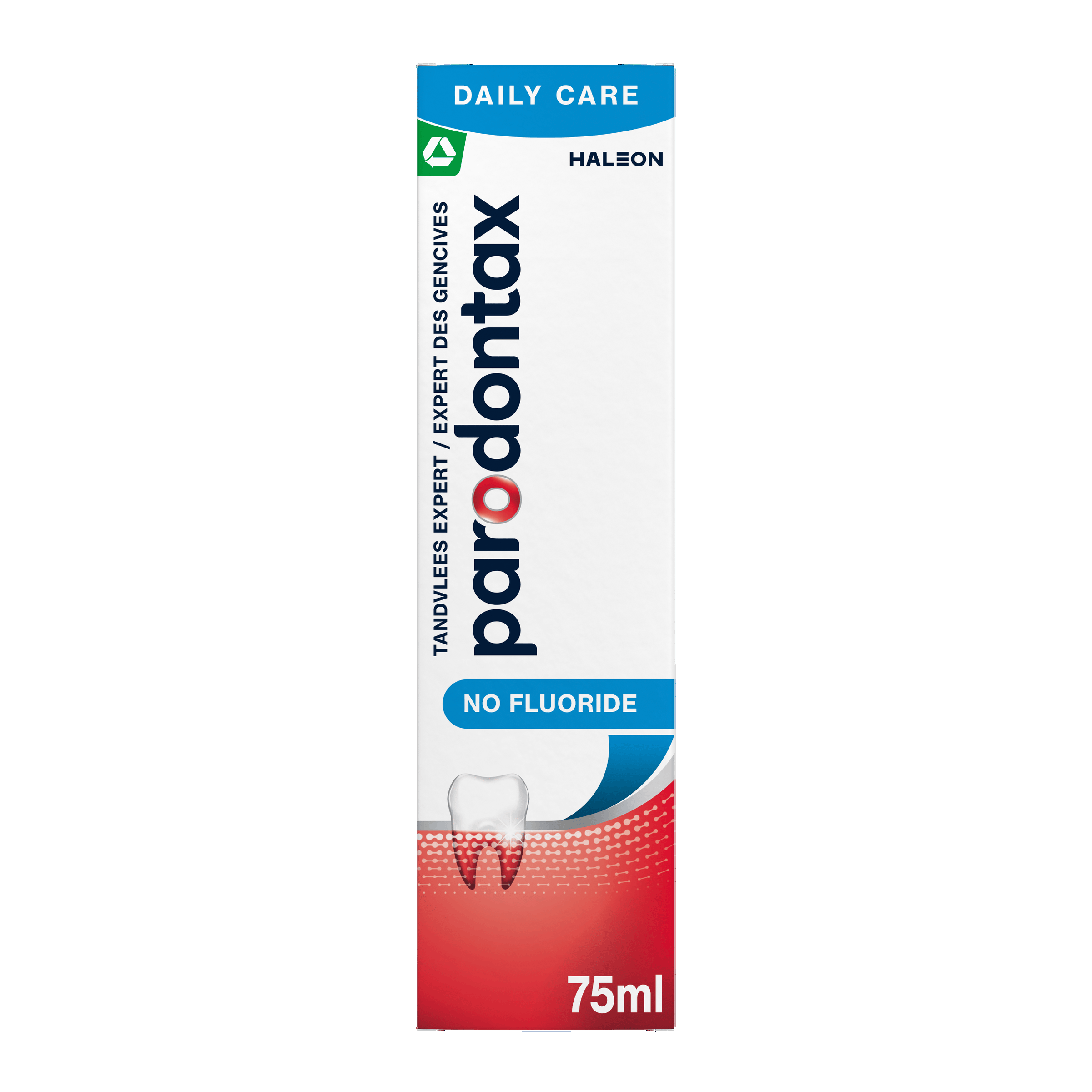 Parodontax Tandpasta fluoridevrij Tube 75 ml