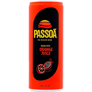 Passoã - Mixed with Orange Juice - 250ML