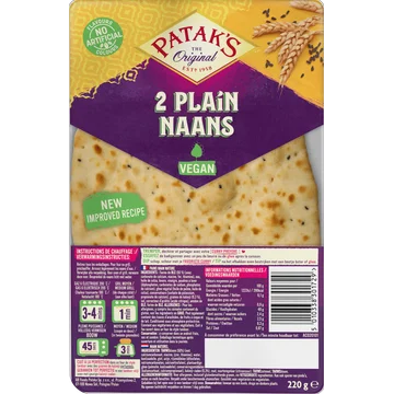 Pataks Naan plain