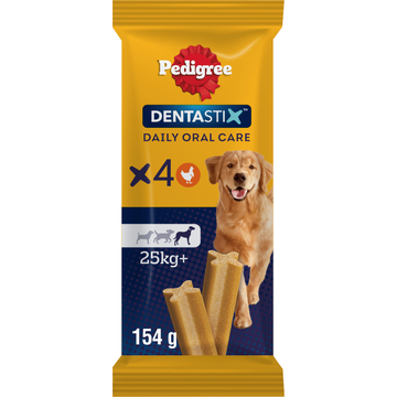 Pedigree Dentastix Maxi Kauwstaaf - Gebitsverzorgende Hondensnack - 4 Stuks