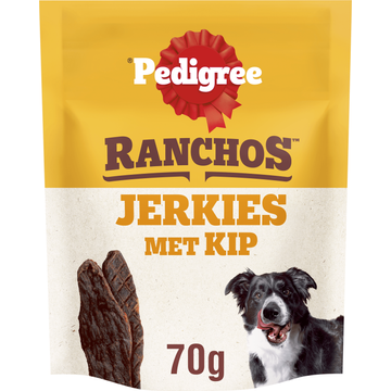 Pedigree Ranchos Jerkies Kip 70g