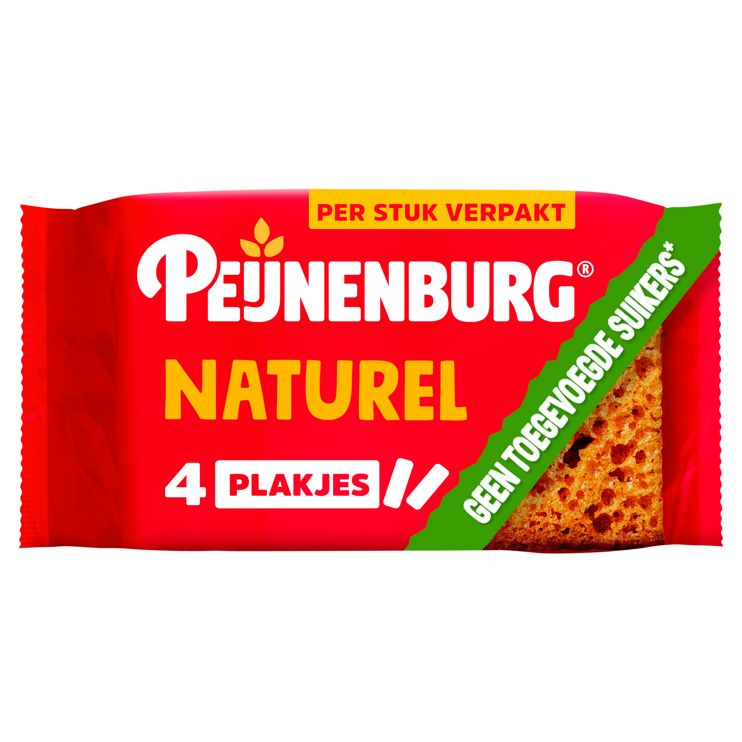 Peijnenburg Naturel zonder toegev. suiker 4-pack