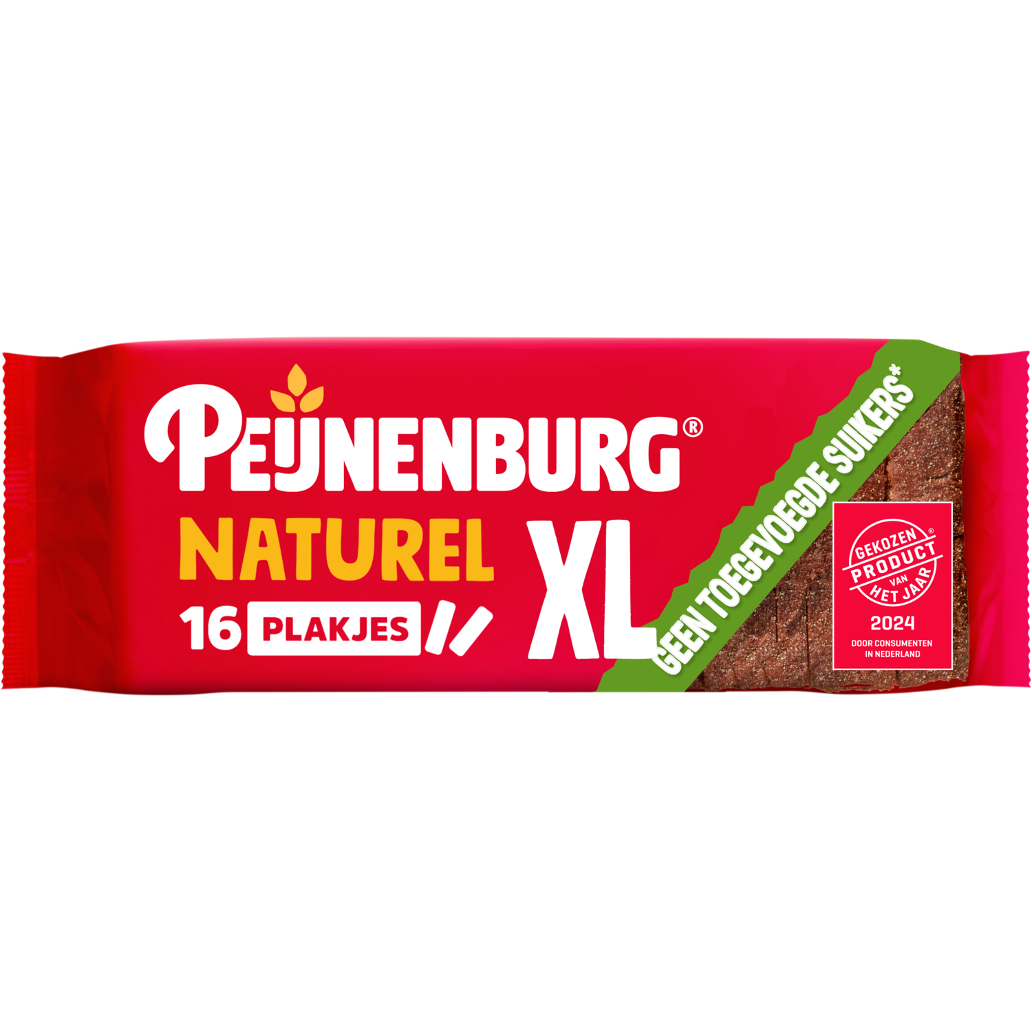 Peijnenburg Ontbijtkoek naturel geen toegevoegde suiker