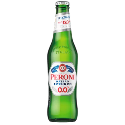 Peroni Nastro Azzuro bier fles 0.0