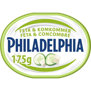 Philadelphia Roomkaas feta & komkommer
