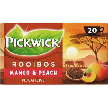 Pickwick Rooibos Mango & Peach 20 x 2 g