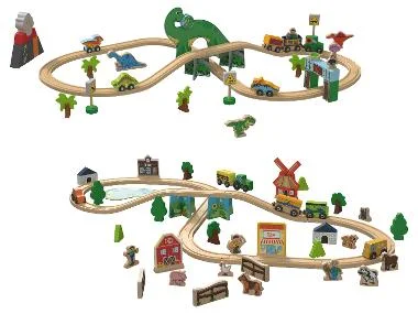Playtive Houten treinset